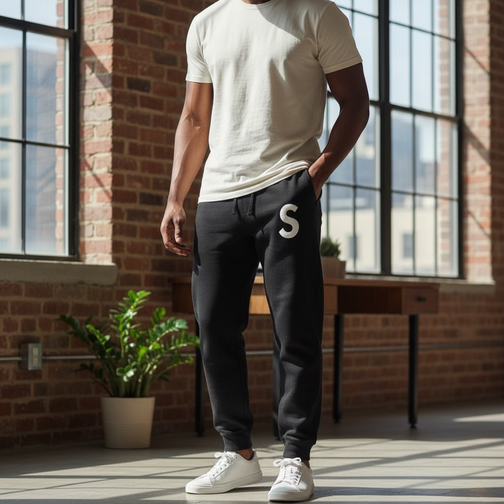 Supreme 24AW S Logo Sweatpant Black