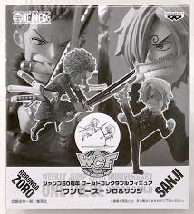【未開封】ワンピース ジャンプ50周年 ワールドコレクタブルフィギュア ゾロ＆サンジ