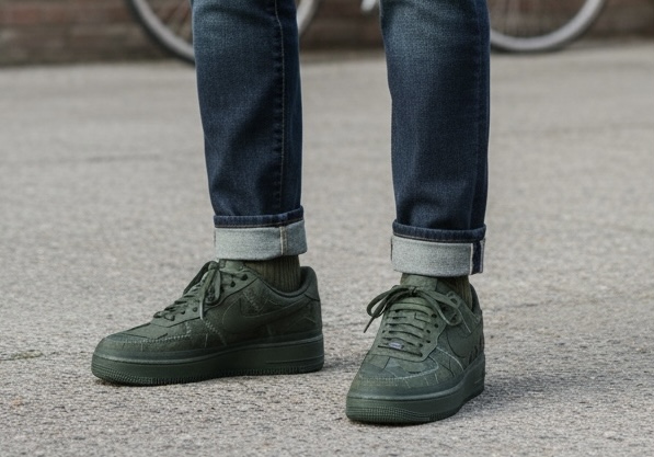 【未使用】Billie Eilish × Nike Air Force 1 Low '07 SP "Sequoia" 27.0cm（NIKE スニーカー）