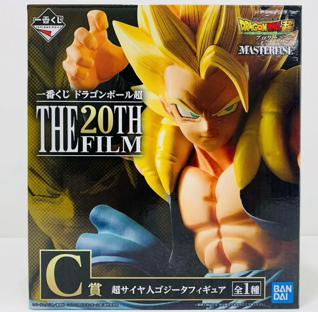 【未開封】一番くじ ドラゴンボール超 THE 20TH FILM B賞 超サイヤ人ゴッド超サイヤ人ゴジータフィギュア