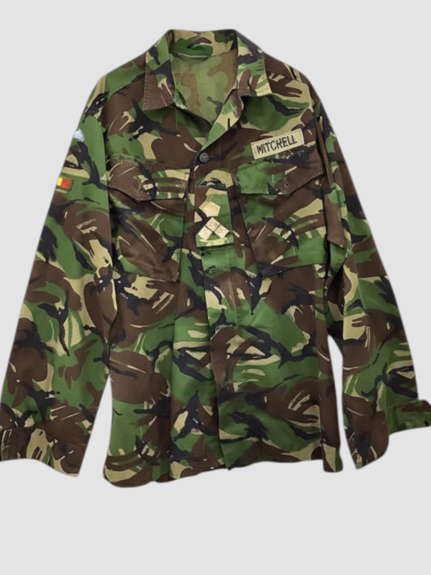 ルーマニア軍 デッドストック フィールドシャツ DPMカモ