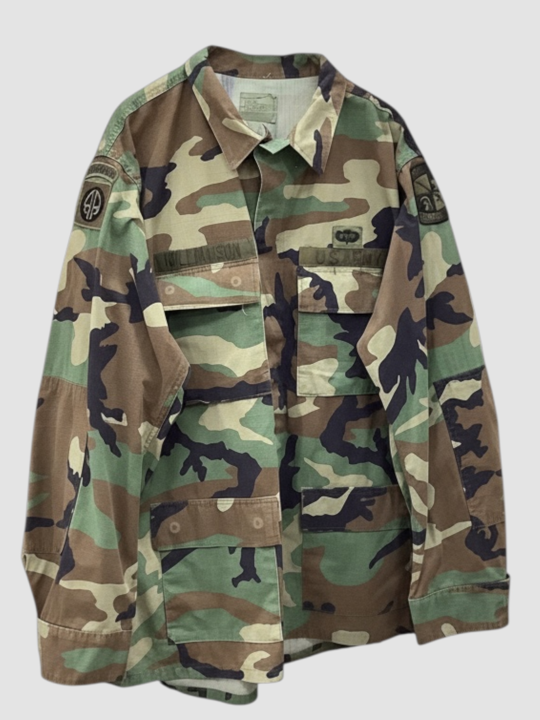 米軍 BDU WOODLAND CAMO ジャケット