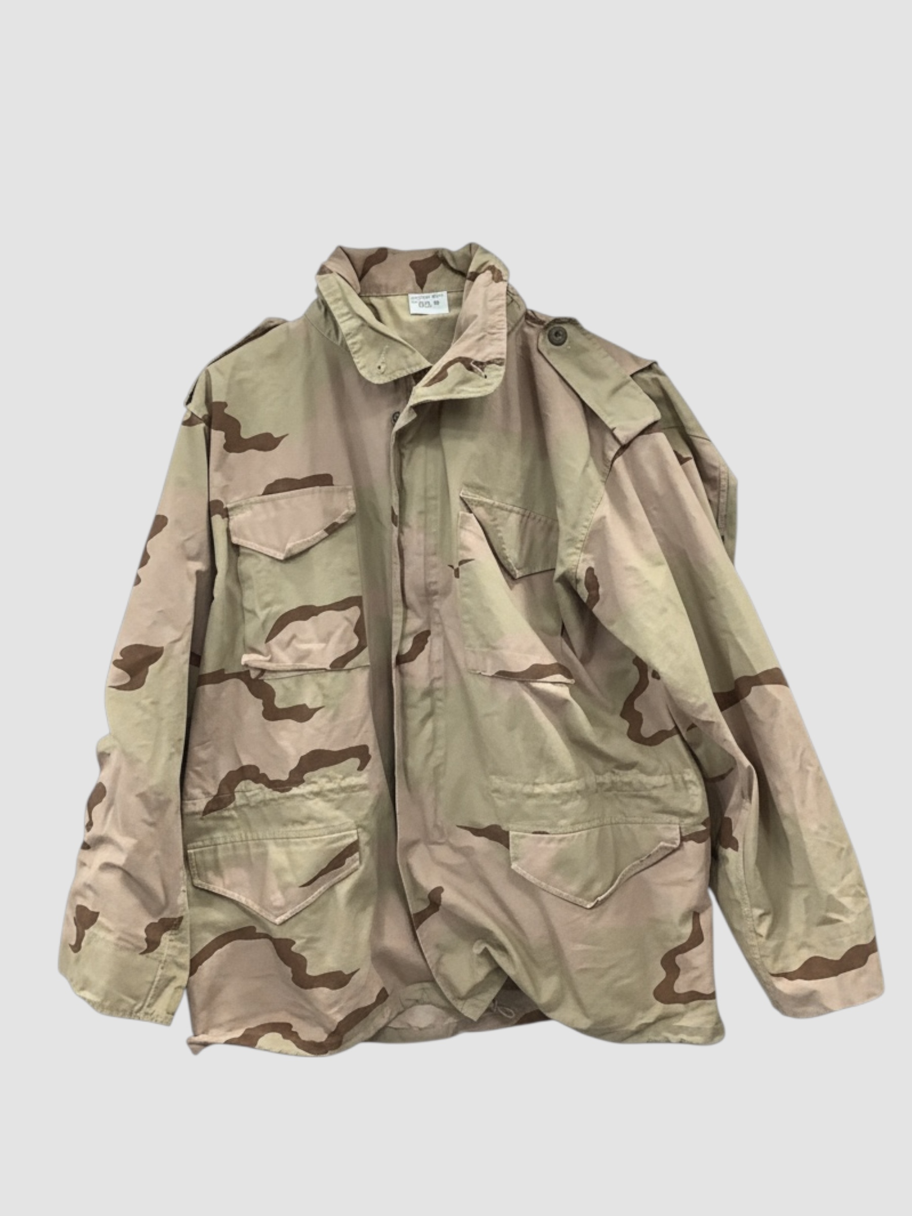 米軍 M-65フィールドジャケット 3カラーデザートカモ