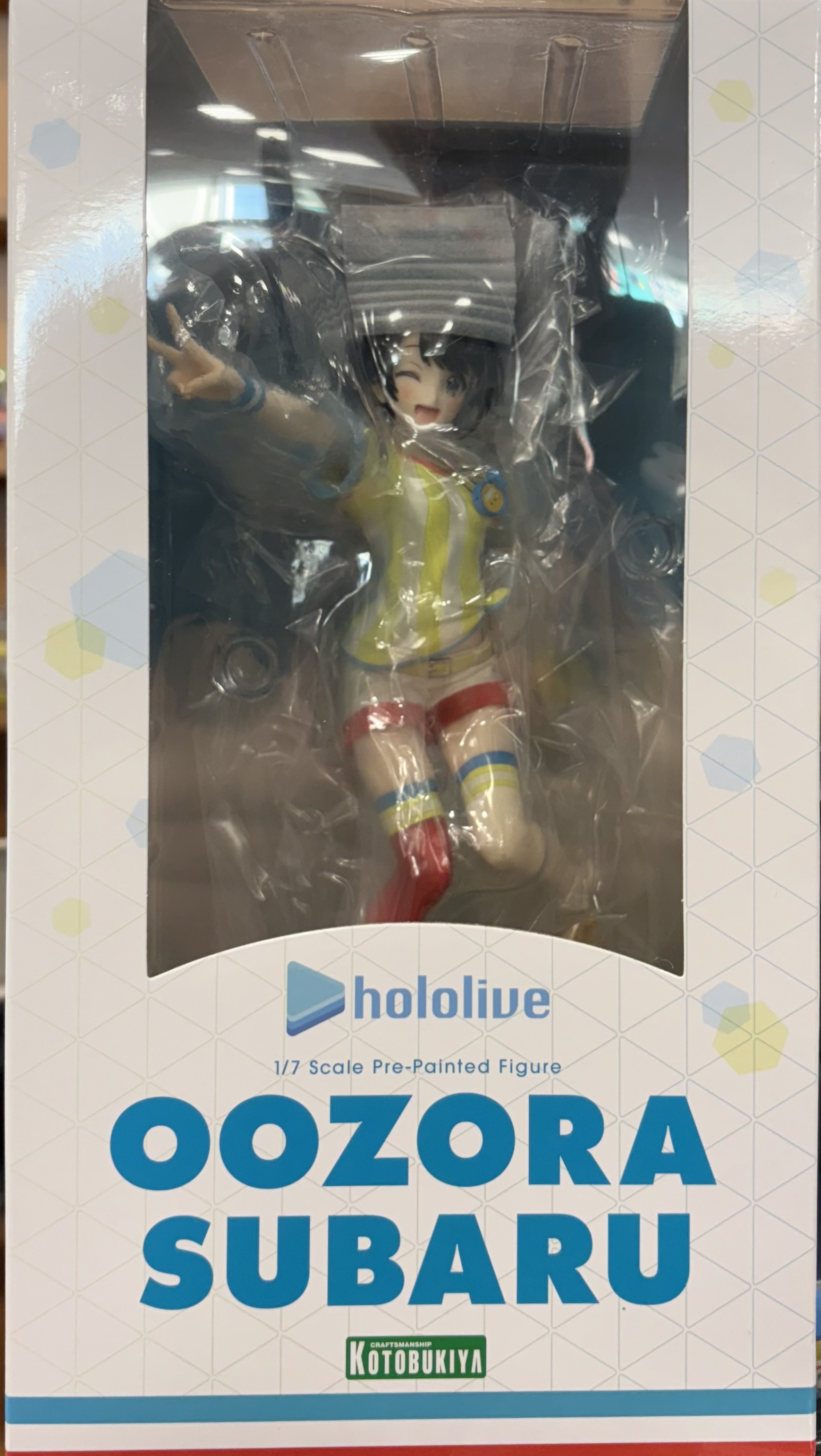 【未開封】ホロライブプロダクション 大空スバル 1/7 完成品フィギュア 限定特典 いたずら顔パーツ付き