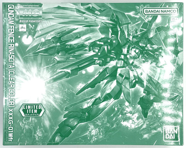 MG 1/100 ガンダムフェニーチェリナーシタ [クリアカラー]（GUNDAM プラモデル）