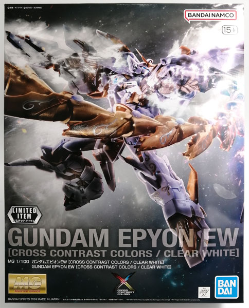 MG 1/100 ガンダムエピオンEW [CROSS CONTRAST COLORS / CLEAR WHITE] （ガンダム プラモデル）