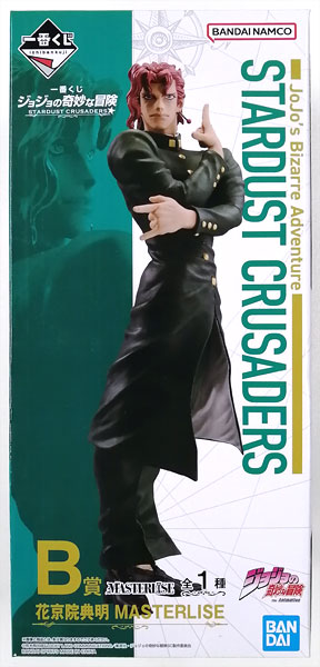 【未開封】一番くじ ジョジョの奇妙な冒険 STARDUST CRUSADERS+ B賞 花京院典明 MASTERLISE