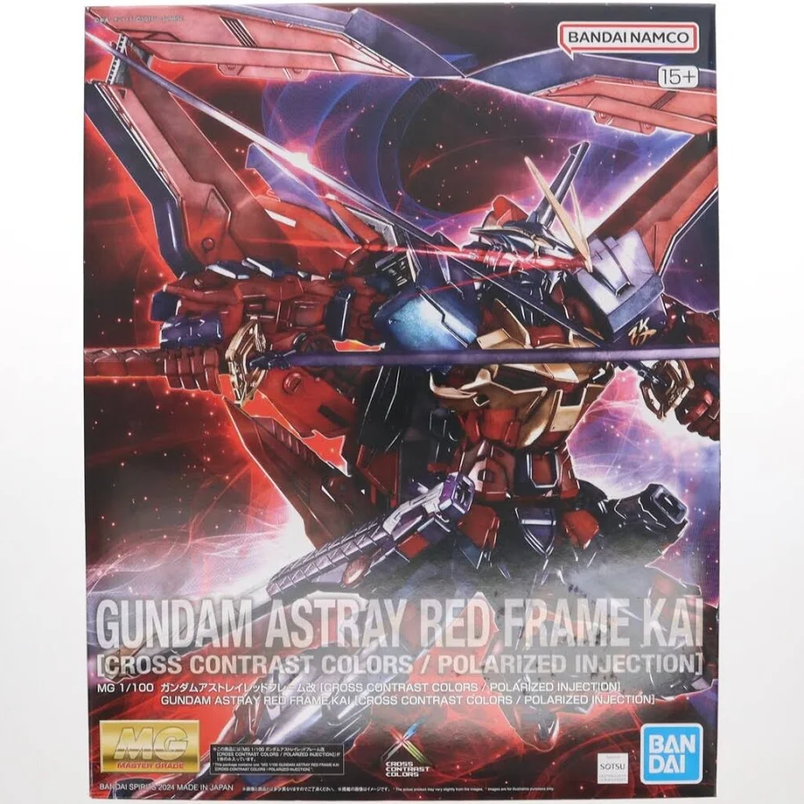 MG 1/100 ガンダムアストレイレッドフレーム改(CROSS CONTRAST COLORS/POLARIZED INJECTION)（GUNDAM プラモデル）