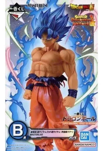 【未開封】一番くじ ドラゴンボール SUPER DRAGONBALL HEROES 5th MISSION B賞 孫悟空(超サイヤ人ゴッド超サイヤ人・宇宙樹パワー) MASTERLISE