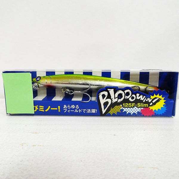 【未使用品】ブルーブルー ブローウィン！125F-Slim #12 ゴールドサバ（Blue Blue ルアー）