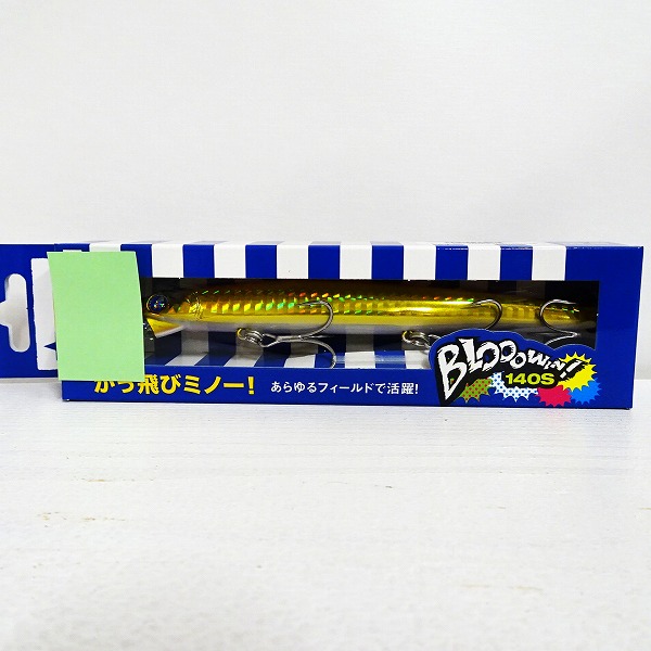 【未使用品】ブルーブルー ブローウィン！140S #09 アカキン（Blue Blue ルアー）