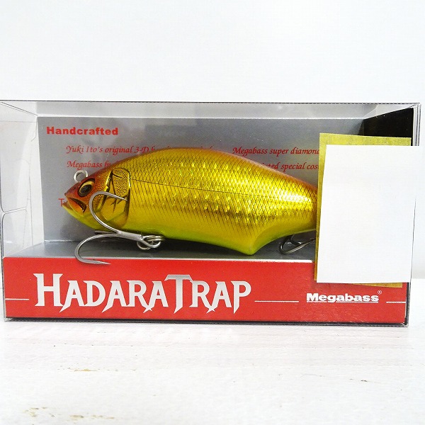 【未使用品】メガバス ハダラトラップ GG AKAKIN CB（HADARA TRAP）