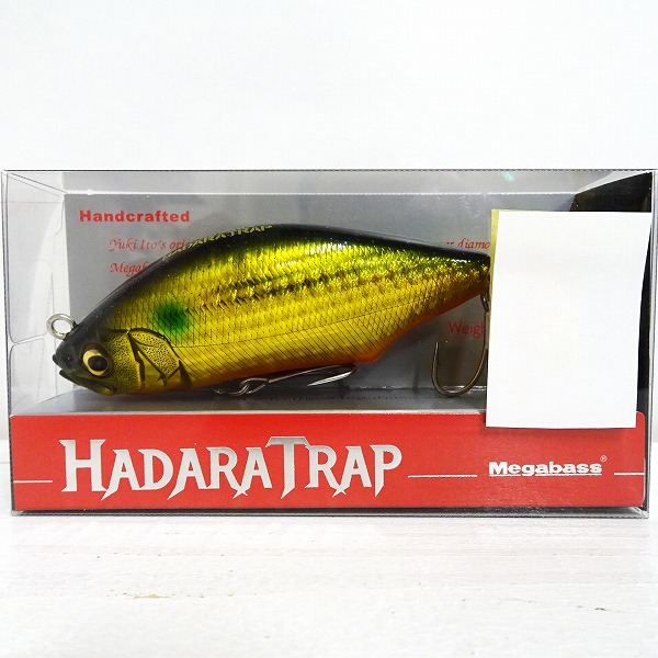 【未使用品】メガバス ハダラトラップ GG KIN BORA（HADARA TRAP）