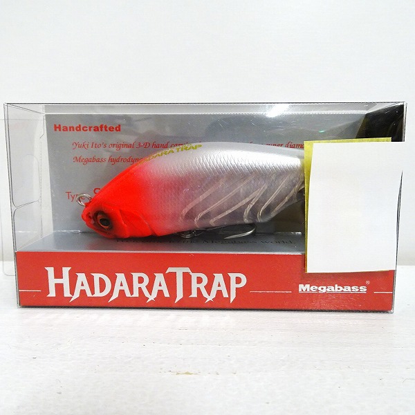 【未使用品】メガバス ハダラトラップ GP RED HEAD（HADARA TRAP）