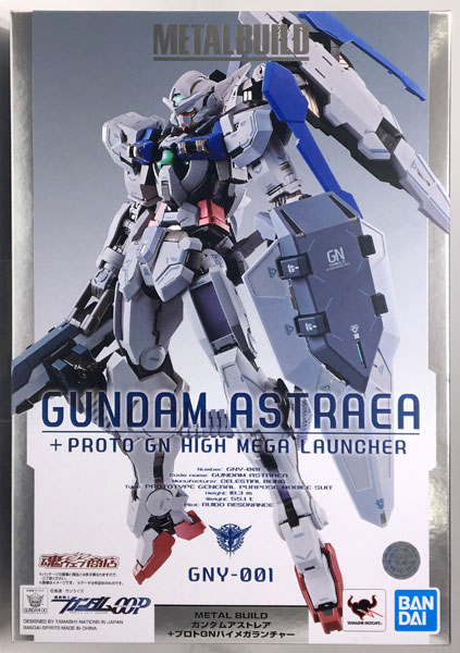 【未開封】METAL BUILD ガンダムアストレア+プロトGNハイメガランチャー（METAL BUILD GUNDAM）