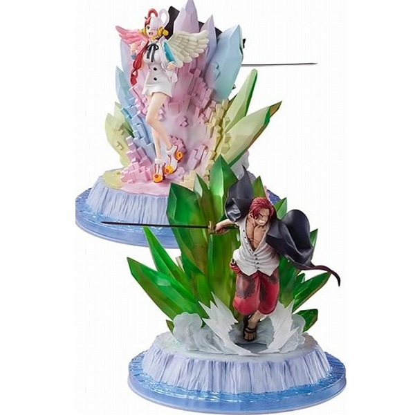 【未開封】フィギュアーツZERO [超激戦] シャンクス＆ウタ -ONE PIECE FILM RED Ver.-