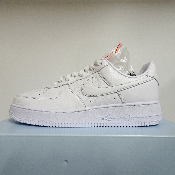 【未使用品】Drake NOCTA × Nike Air Force 1 Low "Love You Forver/White"【27.5cm】