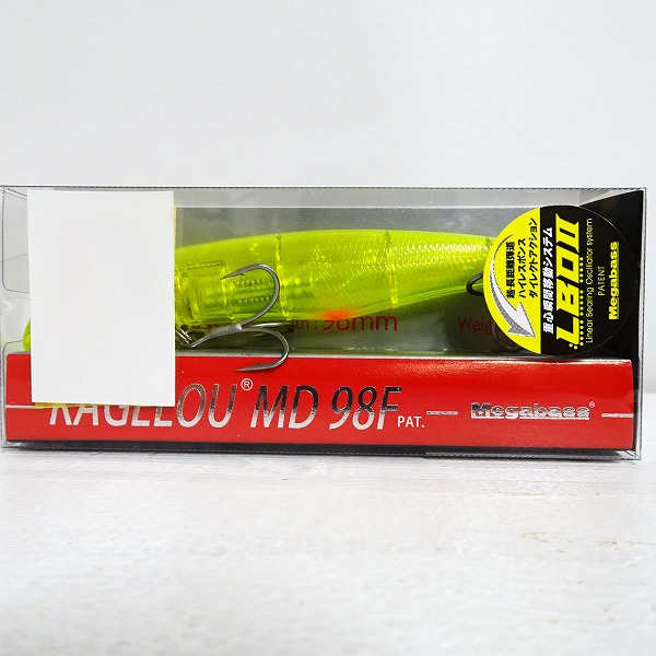 【未使用品】メガバス カゲロウ MD 98F GP YELLOW VENUS（KAGELOU）