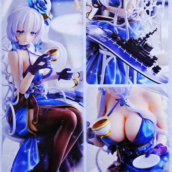 【未開封】アズールレーン イラストリアス (終わらないお茶会ver.) 1/7 スケールフィギュア/ ダイキ工業
