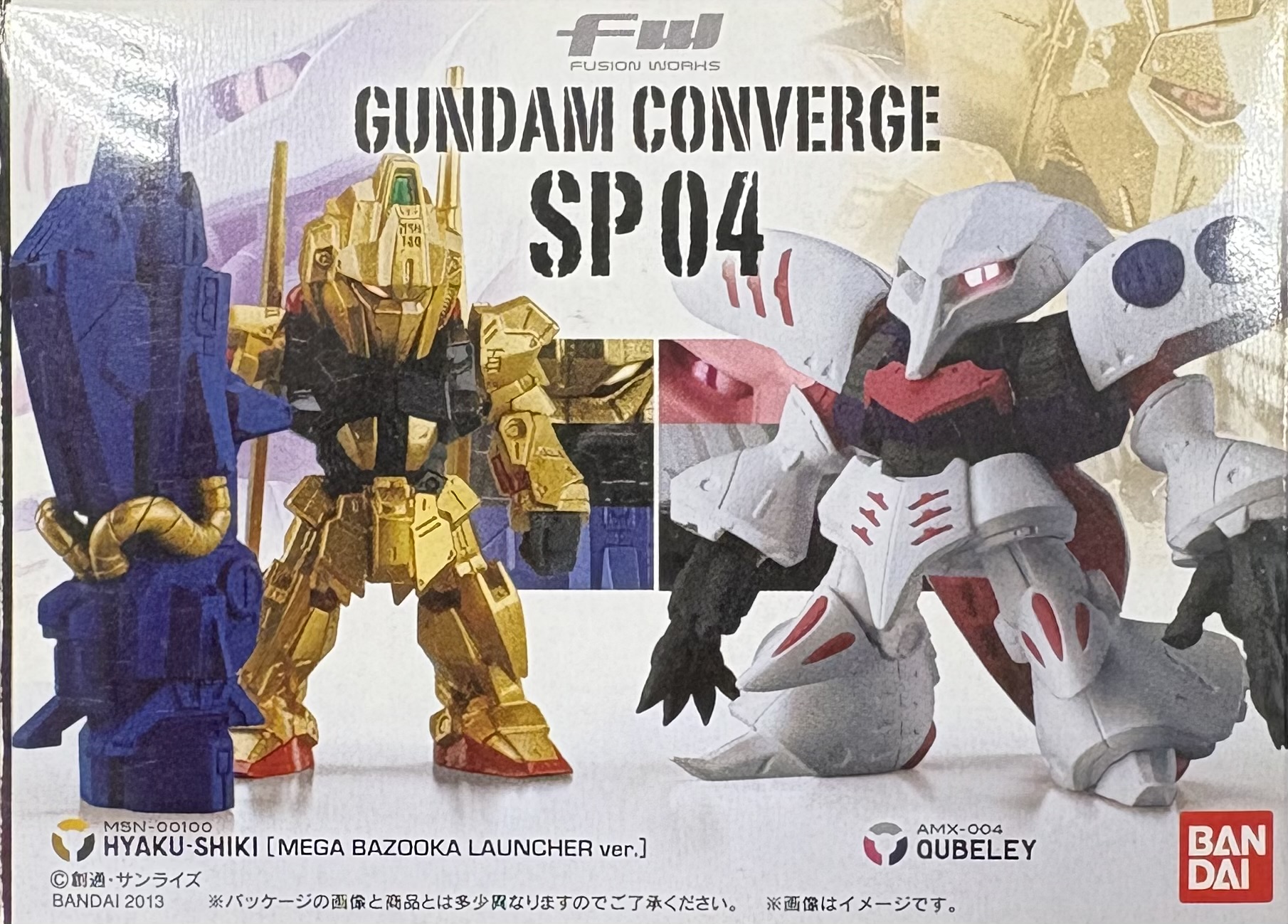 【未開封】GUNDAM CONVERGE SP04 百式(メガ・バズーカ・ランチャー装備)&キュベレイ