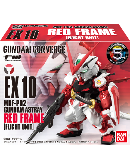 【未開封】GUNDAM CONVERGE EX10 ガンダムアストレイ レッドフレーム