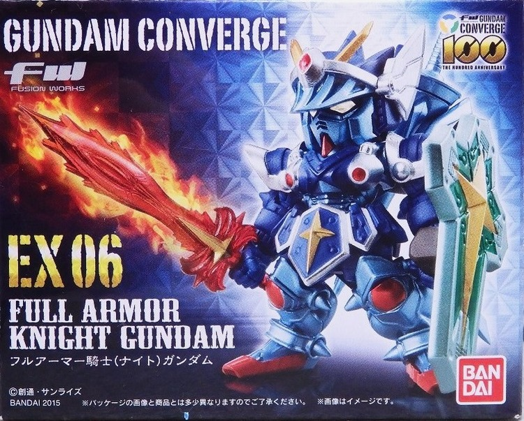 【未開封】GUNDAM CONVERGE EX06 フルアーマー騎士ガンダム