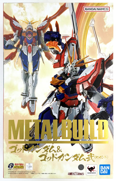 【開封品】メタルビルド ゴッドガンダム＆ゴッドガンダム弐（セカンド）機動武闘伝Gガンダム（METAL BUILD GUNDAM）