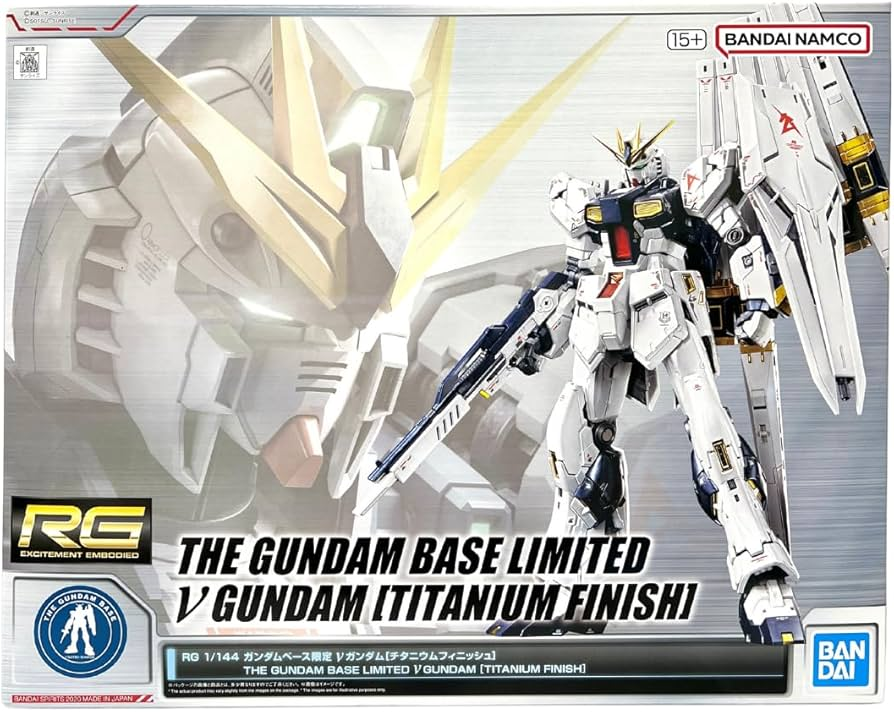 RG 1/144 νガンダム[チタニウムフィニッシュ]（ガンダム プラモデル）