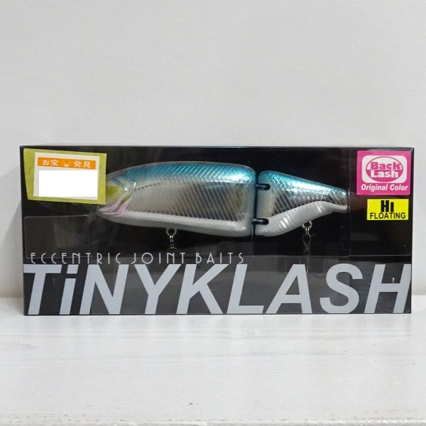 【未使用品】DRT タイニークラッシュ Hi バックラッシュオリカラ NFクローム（TiNY KLASH ルアー）