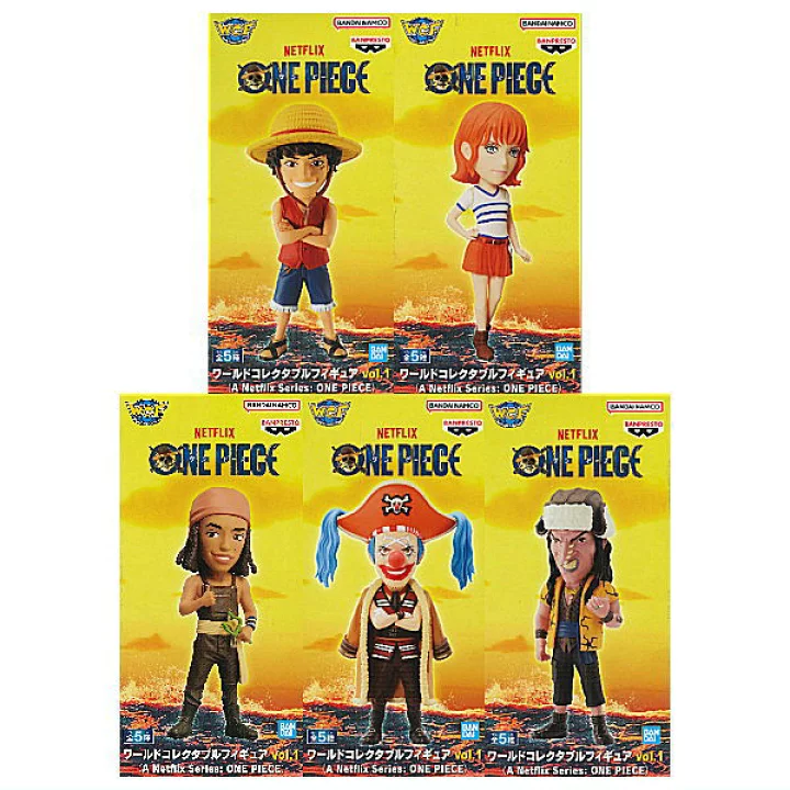 【未開封】ワンピース ワールドコレクタブルフィギュア vol.1 A Netflix Series: ONE PIECE 全5種セット