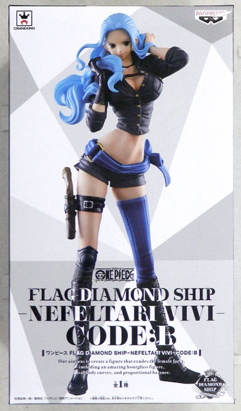【未開封】ワンピース FLAG DIAMOND SHIP ネフェルタル・ビビ CODE：B