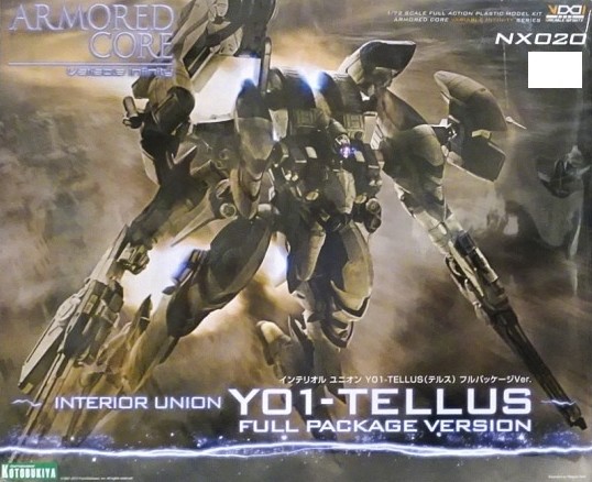 アーマード・コア インテリオル ユニオン Y01-TELLUS(テルス) フルパッケージVer.