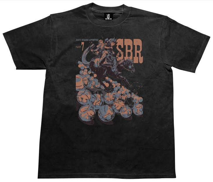 【未使用】スティール・ボール・ラン 特製ヴィンテージ風Tシャツ