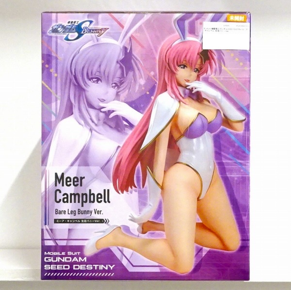 【未開封】機動戦士ガンダムSEED DESTINY ミーア・キャンベル 生足バニーVer. 1/4