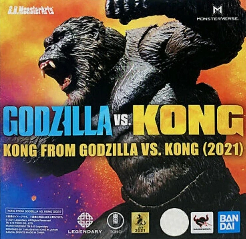 【開封品】S.H.MonsterArts KONG FROM GODZILLA VS. KONG(2021)