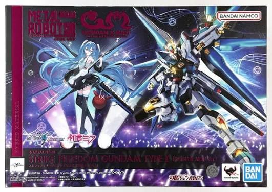 【未開封品】METAL ROBOT魂 ＜SIDE MS＞ ストライクフリーダムガンダム弐式 [初音ミク Ver.]（メタルロボットダマシイ）