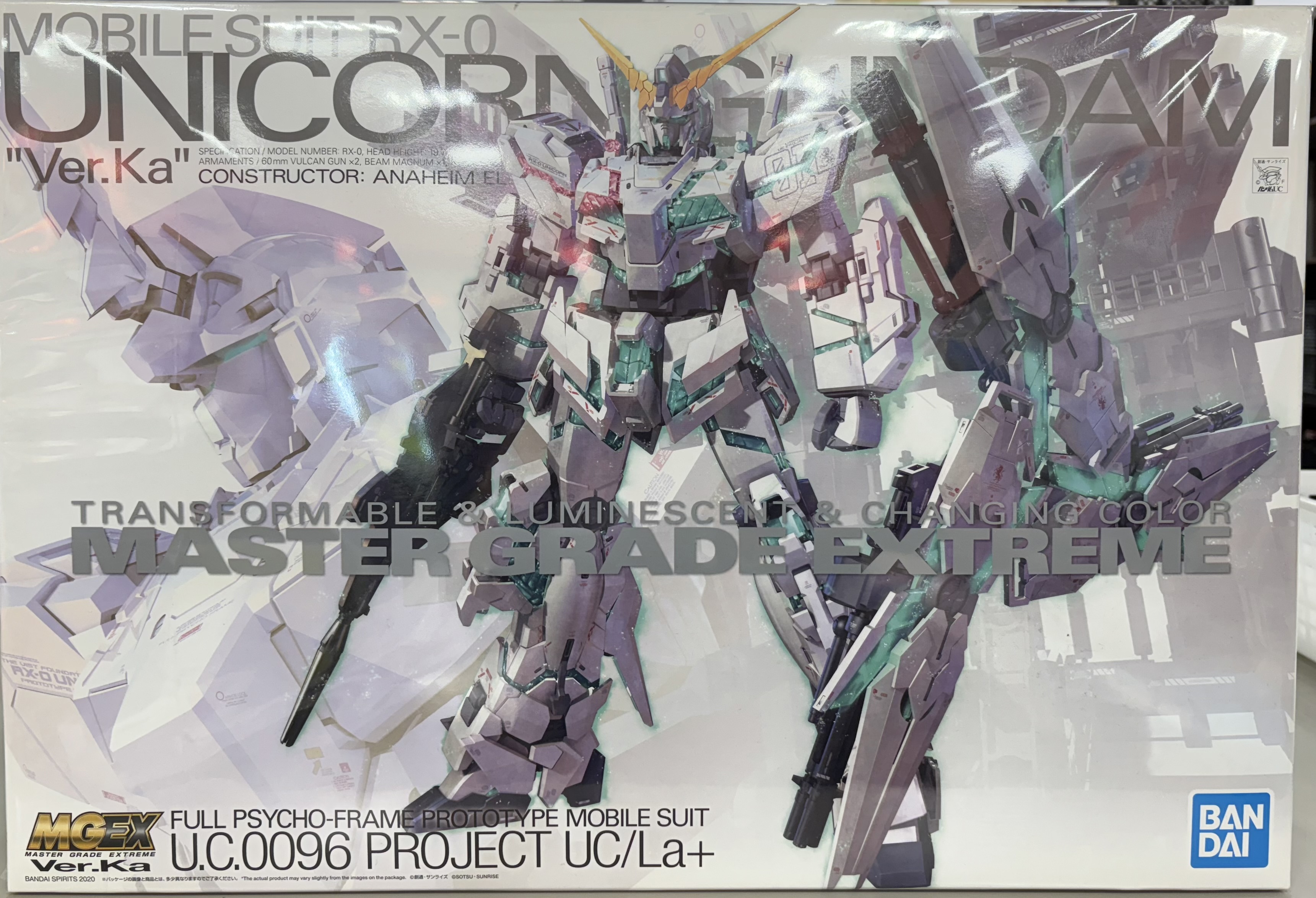 MGEX ユニコーンガンダム ver.Ka（ガンダム プラモデル）