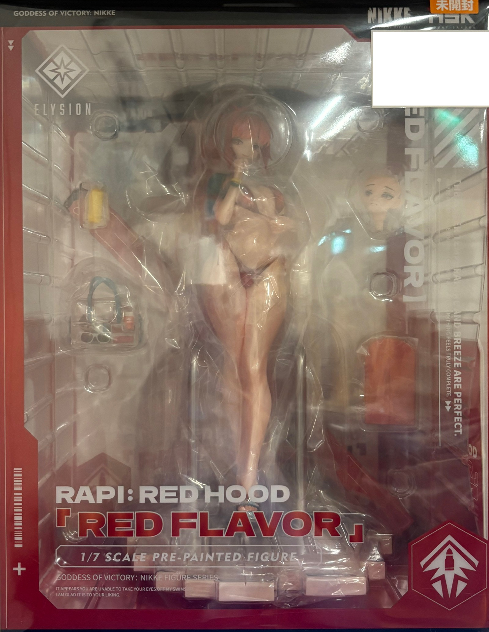 【未開封】勝利の女神：NIKKE ラピ：レッドフード - レッドフレーバー 1/7 完成品フィギュア 豪華版