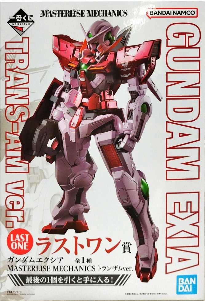 【未開封】一番くじ 機動戦士ガンダム00 -GUNDAM MEISTERS- ラストワン賞 ガンダムエクシア MASTERLISE MECHANICS トランザムver.