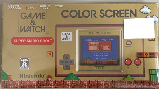 【開封品】GAME＆WATCH COLOR SCREEN