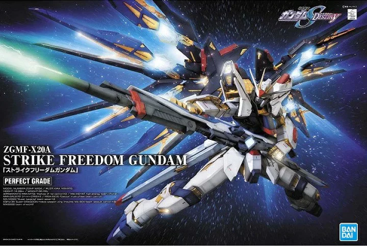 PG 1/60 ストライクフリーダムガンダム（GUNDAM プラモデル）