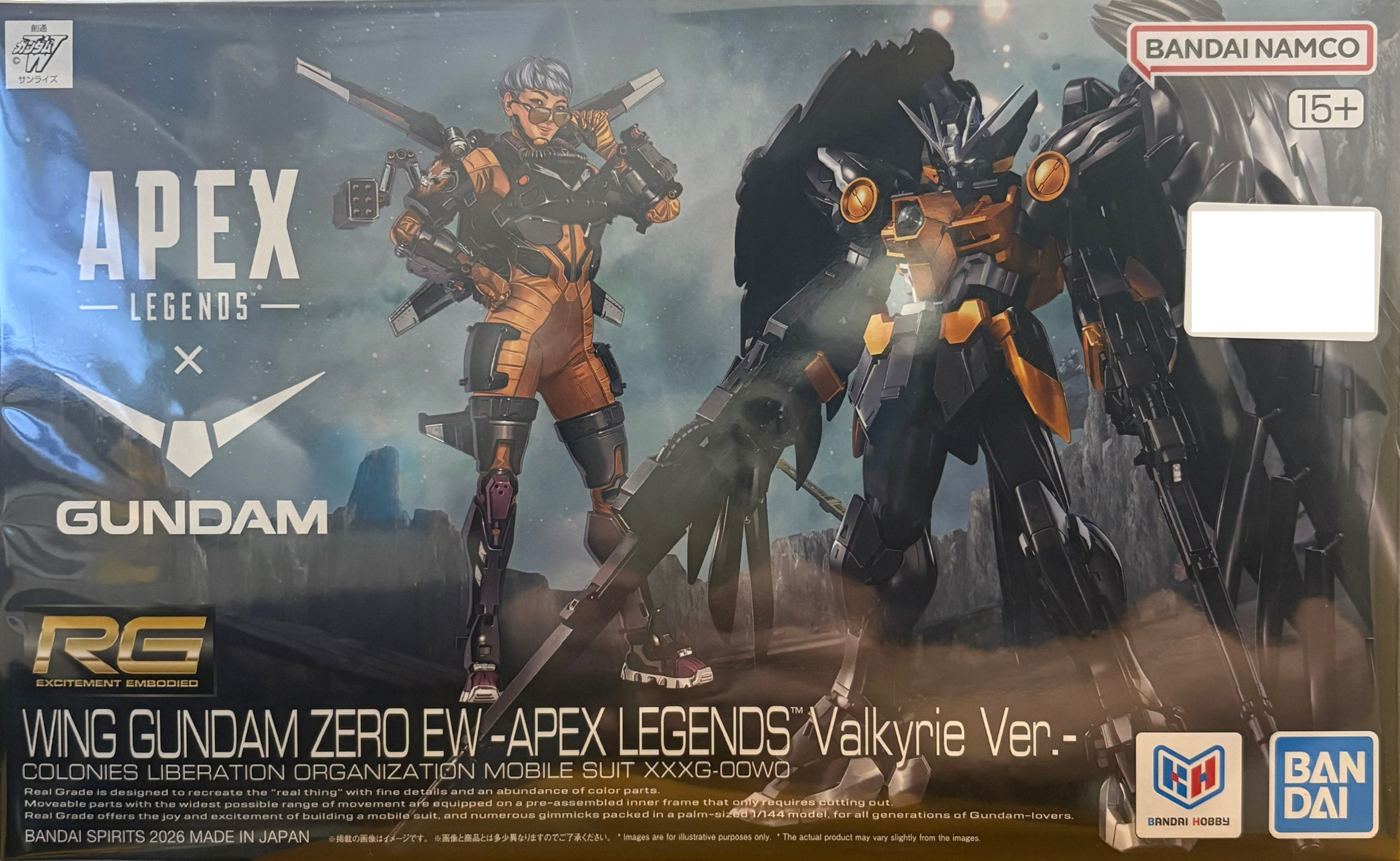 RG 1/144 ウイングガンダムゼロ EW -APEX LEGENDS(TM) ヴァルキリー Ver.-（ガンダム プラモデル）