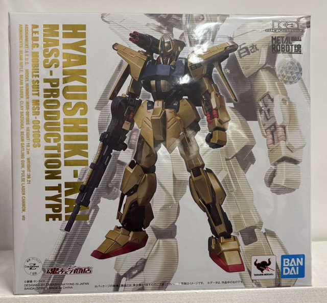 【未開封】METAL ROBOT魂 (Ka signature) 〈SIDE MS〉量産型百式改 (魂ウェブ商店限定)（メタルロボットダマシイ GUNDAM）