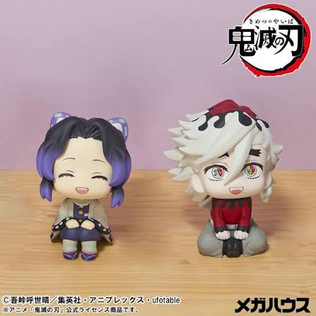 【未開封】るかっぷ 鬼滅の刃 胡蝶しのぶ にっこりver.＆童磨セット 【限定座布団付き】