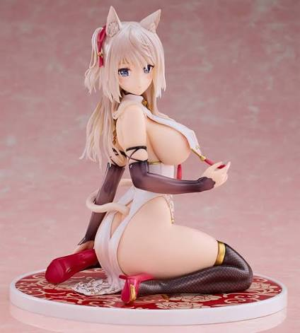 【開封品】ネイティブクリエイターズコレクション シロネコ 魔太郎氏オリジナルイラスト
