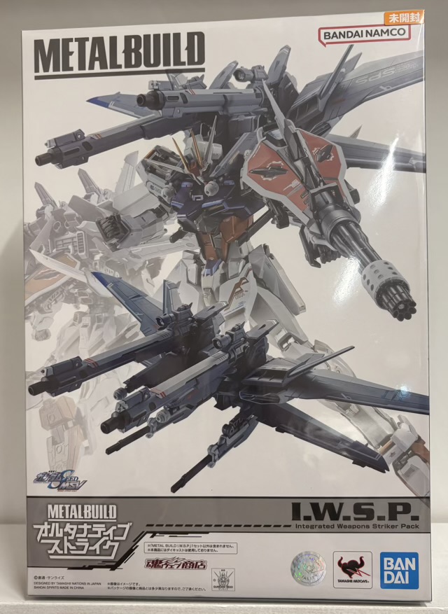 【未開封品】メタルビルド I.W.S.P. 機動戦士ガンダムSEED オルタナティブストライク（METAL BUILD GUNDAM）
