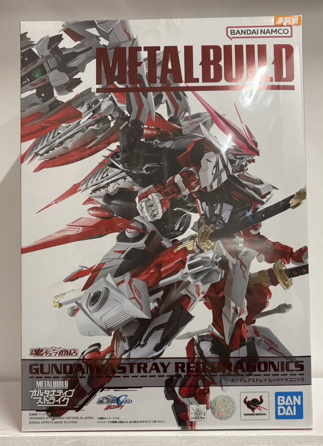 【未開封品】メタルビルド ガンダムアストレイ レッドドラゴニクス 機動戦士ガンダムSEED ASTRAY（METAL BUILD GUNDAM）
