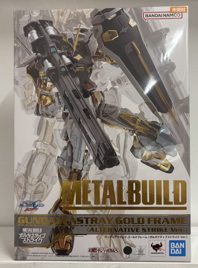 【未開封品】メタルビルド ガンダムアストレイ ゴールドフレーム（オルタナティブストライク Ver.） 機動戦士ガンダムSEED ASTRAY（METAL BUILD GUNDAM）