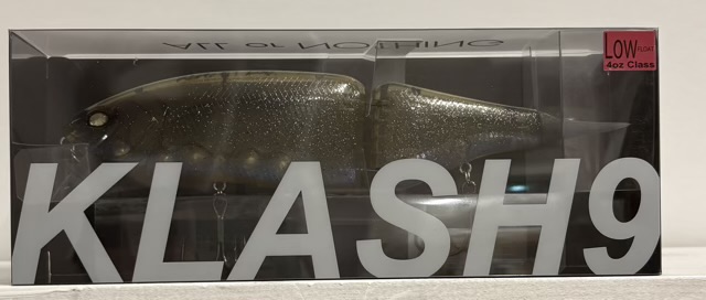 【未使用品】DRT クラッシュ9 LOW マジックシュリンプ（KLASH ルアー）