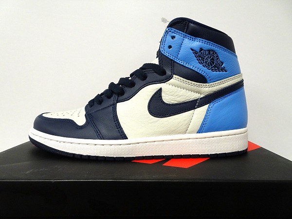 Nike Air Jordan 1 Retro High OG "Obsidian/University Blue" ナイキ エアジョーダン1 ハイ OG "パラン"【未使用品】（NIKE スニーカー）